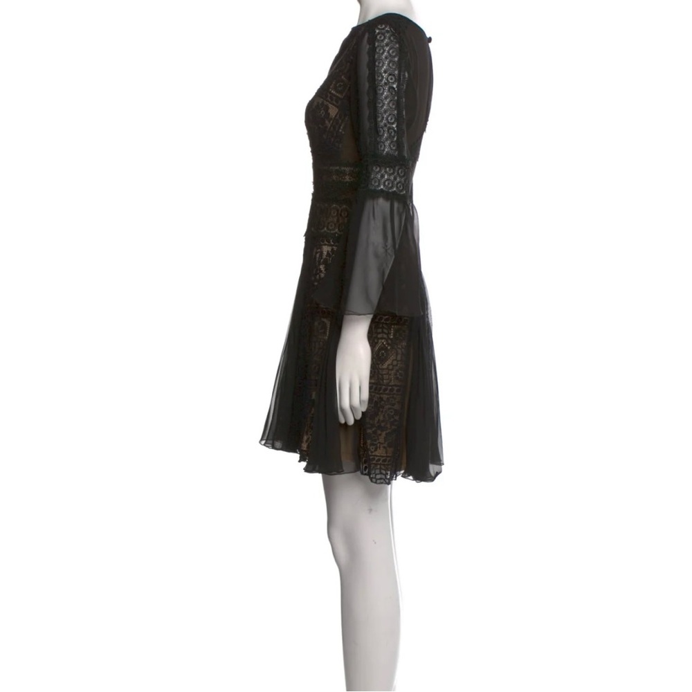 Tadashi Shoji Lace Mini Cocktail Dress - Picture 5 of 7